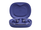 Auriculares conducción de aire - JBL Sense Pro, 38h Autonomía, Open-ear, Gancho Ajustable, 4 Micrófonos, Azul