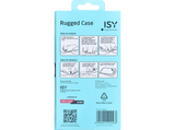Funda - Isy ISC 6107, Compatible con iPhone 16 Pro, Resistente a Golpes, Soporte Plegable Integrado, Negro