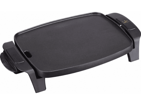 Plancha de asar - Jata GR205 Potencia 1000W, Termostato regulable, Recubrimiento antiadherente