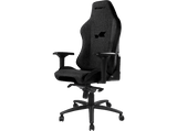 Silla gaming - Drift DR275, Acolchado extra y ajustable (4D), Tela, 150kg, Giratorio, Negro