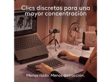Ratón inalámbrico - Logitech MX Anywhere 3S para Mac, Bluetooth, 8000 DPI, Multidispositivo, Carga rápida, Botones personalizables, Negro