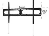 Soporte TV - Hama 00220843, Pantalla de 94 a 305 cm (37 a 120), VESA 1100 x 600, Carga máx. 100 kg, Fijo, Negro