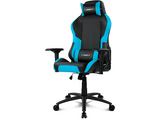 Silla gaming - Drift DR250, Reposabrazos 4D, Cojín cervical y lumbar, Reclinable, Giratorio, Azul