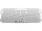 Altavoz inalámbrico - JBL Flip 7, 10W RMS, 25W Potencia Total, Bluetooth, 14h Autonomía, IP68, Blanco
