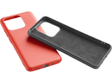 Funda - CellularLine KITMOODXIAORE12CKR, Kit de 2 fundas, Para Xiaomi Redmi Note 12, Goma, Trasera, Negro y Rojo