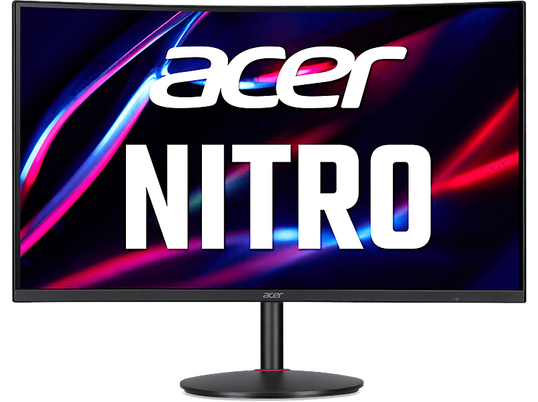 Monitor gaming - Acer Nitro XZ322QUS, 31.5 LED WQHD Curvo, 8 ms, 165 Hz, 2 x HDMI(2.0) + 2 x DP(1.2) + 2 x Altavoces 3W, FreeSync Premium, Negro