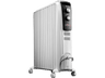 Radiador - De'Longhi Dragon 4 TRDX41025E, 2500 W, 75 m³, 3 niveles, Diseñado en cerámica, Función ECO, Blanco