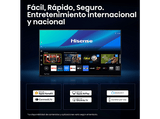 TV Mini LED 65 - Hisense 65E8S, UHD 4K, Quad Core / MT9618, Total HDR, Subwoofer integrado, IA 4K, Negro