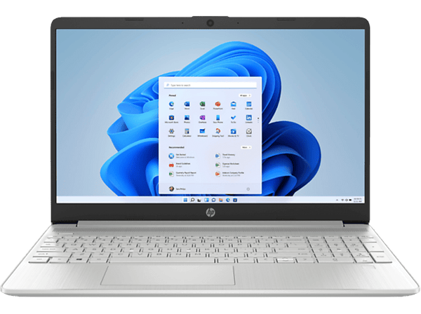 Portátil - HP 15S-EQ2102NS, 15.6" FHD, AMD Ryzen™ 5 5500U, 8GB, 256GB SSD, Gráficos AMD Radeon™, W11, Plata