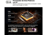TV OLED 48 - LG OLED48B46LA, OLED 4K, Procesador Inteligente 4K α8, Smart TV, DVB-T2 (H.265), Negro Dark Meteor Titan