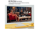 Monitor - LG 43SQ700S-WA, 43 UHD 4K, 60Hz, 15 ms, Smart Monitor, IPS, USB-C, HDR10, webOS 22, Blanco