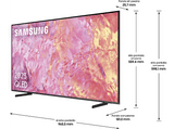 TV QLED 43 - Samsung QE43Q67CAUXXH, UHD 4K, Procesador Quantum Lite 4K, Smart TV, DVB-T2 (H.265), Negro
