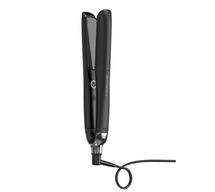 Plancha de pelo - GHD Platinum+ Styler, Tecnología Ultra-zone™, 185-230°C, Placas flotantes, Negro