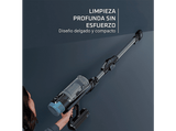 Aspirador escoba - Rowenta X Force Flex 14.80, Aspira y friega, Potencia succión 240 AW, 670 W, 90 min autonomía, 1,8 kg, Tubo Flex, 0.65 l, Azul