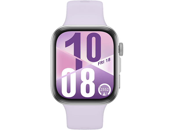 Smartwatch - Huawei Watch Fit 4, 1.82" AMOLED, 10 días batería, Compatible iOS - Android, Correa Fluoroelastómero, Pago NFC, Morado