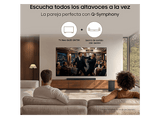 Barra de sonido - Samsung HW-Q600H/XC, Bluetooth, Inalámbrico, 320 W, Negro