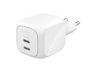 Cargador de pared - Belkin BBC027kqWH-MR, Universal, 2x USB-C, 50 W, Blanco