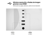 Monitor - LG 32U850SA-W, 32 UHD 4K, 60 Hz, 5 ms, Smart Monitor,  IPS, 2x HDMI, 3x USB-C, HDR10, Altavoces incorporados, Blanco