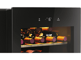 Vinoteca - Haier HWS34GGH1, 47.5 cm, 90 l, 34 botellas,  5-20 Cº,  hOn App, Negro