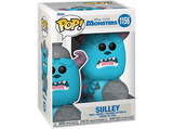 Figura Funko Pop! - Sulley with Lid, Monters Inc 20th, 9.5 cm, Vinilo, Multicolor