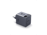 Cargador para portátil - Ugreen X616, Universal, 100W, 2x USB-C, 1x USB-A, Carga Rápida, Gris