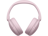 Auriculares inalámbricos - Sony WH-CH735NP, Noise Cancelling, 75h, Carga Rápida, Plegable, Bluetooth, Llamadas nítidas con IA, Rosa