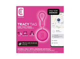 Tracker - Cellular Line Tracy Tag, Bluetooth, Autonomía 576h, Rosa