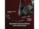 Auriculares gaming - HyperX B5VC4AA, 150 h, Negro