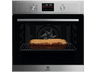 Horno - Electrolux EOF4P56X, Multifunción, Pirolítico, 72 l, Anillo térmico, 60 cm, Inox