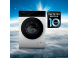 Lavadora carga frontal - Cecotec Bolero DressCode 7150 Inverter A, Capacidad 7 kg, 1400 rpm, 12 programas, Inverter Plus, SteamMax, White