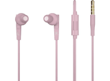 Auriculares de botón - Vieta Pro VHP-BC099LP, De botón, Con cable, Micrófono, Mini Jack, Rosa
