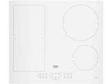 Encimera - Beko HII64200FMTW, Inducción, Eléctrica, 4 zonas, 21 cm, Blanco