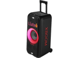 Altavoz de gran potencia - LG X BOOM DXL7T, 250W, Bluetooth, Karaoke, luces y pantallas LED, Resistencia al agua IPX4, Autonomía 20h, Negro