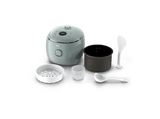 Arrocera - Tefal Multifunción POP, 0.7 L, Hasta 4 raciones,  Tecnología Smart NFC, Compacta, Bol Antiadherente,  Cesta vaporera, 8 programas