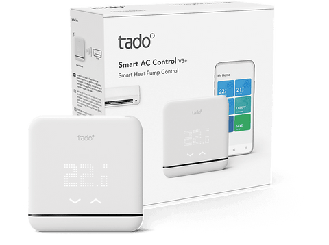 Controlador de aire acondicionado - Tadoº V3+, Táctil, LED, Infrarrojos, Blanco