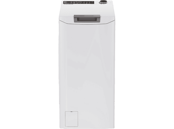 Lavadora carga superior - Hoover THOS2856TM4-S, 8.5 kg, 1200 rpm, +60 Programas, Función Vapor Steam Care PRO, Conectividad WiFi y Bluetooth, Blanco