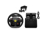 Volante y pedales gaming - Thrustmaster T98-P FERRARI 296 GTB, Para PS5, PS4 y PC, Negro