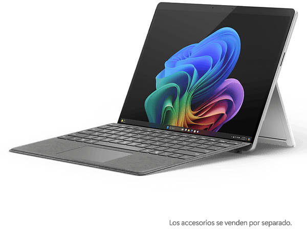 REACONDICIONADO Seminuevo Muy bueno Convertible 2 en 1 - Microsoft Surface Pro Copilot+ PC, 13", Snapdragon® X Plus 45 TOPS, 16GB RAM, 256GB SSD, Adreno GPU, Windows 11 Home, Platinum