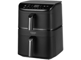 Freidora de aire - Cosori CAF-DC121-AEUR, 10.8 l, 2630 W, 230 °C, 7 Funciones de Cocción, Negro