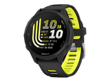 Reloj deportivo - Garmin Forerunner 170, Negro, 20 mm, Pantalla Táctil AMOLED de 1.2, Hasta 10 días de Autonomía, 5 ATM