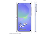 Móvil - Samsung Galaxy A36 5G, Lavanda, 256 GB, 8 GB RAM, 6.7  FHD+ Super AMOLED, Qualcomm Snapdragon 6 Gen 3, 5000 mAh, Android 15