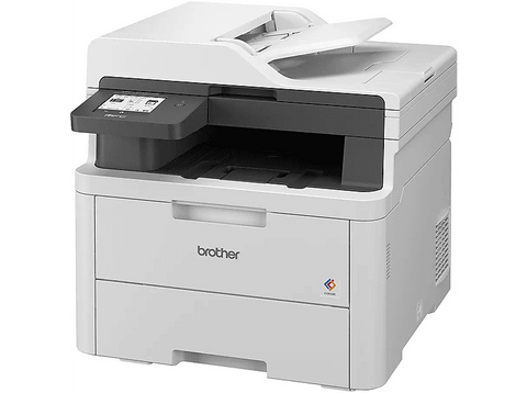 Impresora multifunción - Brother MFC-L3740CDWE, Láser a color, 18 ppm, Wi-Fi, Inpresión doble cara, Blanco