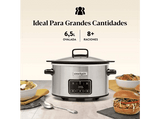 Robot de cocina - Crockpot CSC112X, 270W, 6.5l, Acero inoxidable