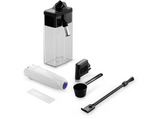 Cafetera superautomática - De'Longhi Dinamica Plus ECAM380.85.SB, 15 bar, 1.450 W, Depósito de leche, 2 tazas, Pantalla táctil, Inox