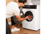 Lavadora carga frontal - Cecotec Bolero DressCode 8610 Inverter A, 8 kg, 1400 rpm, 15 programas, Clase A, Motor Inverter Plus, Steam Max, White