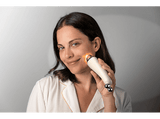 Rejuvenecedor facial - Natcare Topaz, Para la Cara, Modo Anti-aging (RF + EMS), Regeneración de colágeno, Blanco