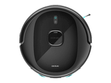 Robot aspirador - Cecotec Conga 9990 AI Spin Revolution Ultra Power Home, 1000W, 240 min, 10000 Pa, APP, Base autovaciado, IA, Hasta 240m2, Negro