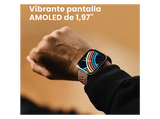 Smartwatch - Amazfit Bip 6, 22mm, Pantalla AMOLED de 1.97, 5 ATM, 14 días Autonomía, Rosa