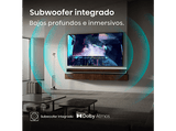 TV Mini LED 85 - Hisense 85U7Q, UHD 4K, Subwoofer integrado, 144 Hz, Hi-View IA Pro, Dolby Vusion IQ & Dolby Atmos,  Negro
