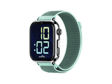 Smartwach infantil - Save Family SaveWatch Plus 2, Correa 22 cm, IP68, WiFi, GPS, 680 mAh, Pantalla AMOLED, Plata/Verde